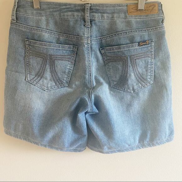 Seven7 7” Jean Shorts Size 6 - Picture 4 of 6